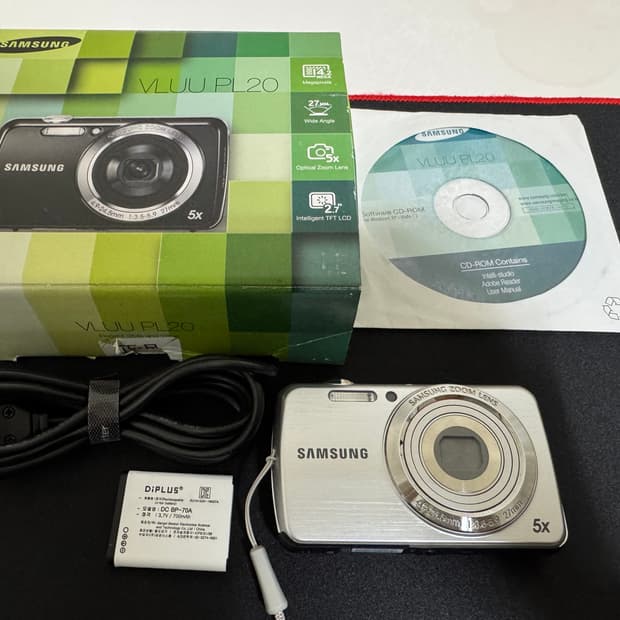 [풀박 새상품급] 삼성 VLUU PL20 디카