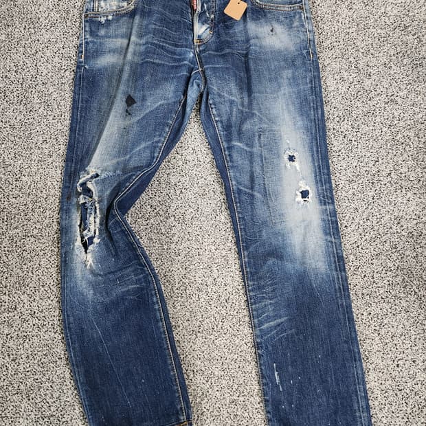 Dsquared2 디스트로이드 데님 팬츠(33-34)