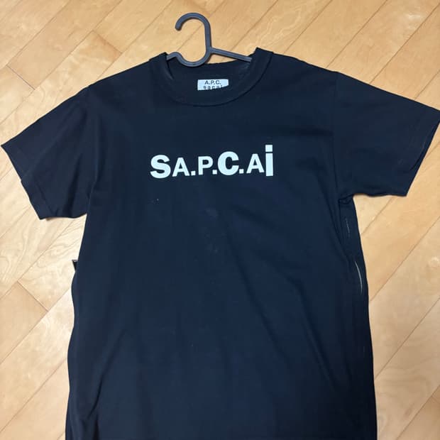 A.P.C. sacai 콜라보 반팔 XS