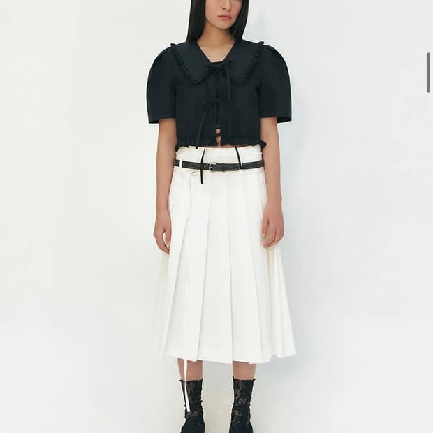 그로브 모리스 블라우스 블랙