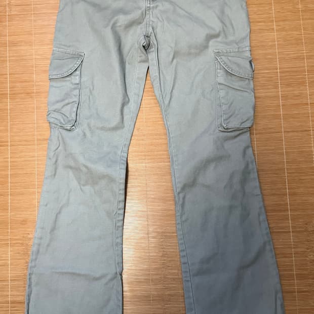 빈티지 부츠컷 카고팬츠