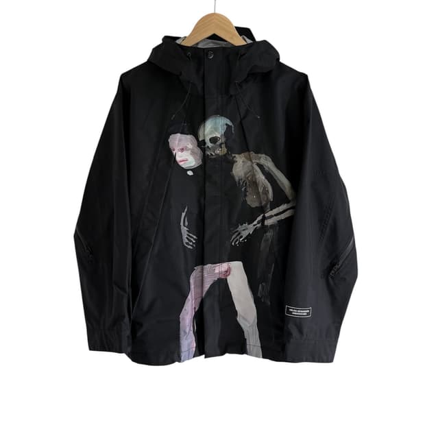 언더커버 X 헬렌 베르호벤 24SS 아트워크 프린팅 마운틴 후드 자켓