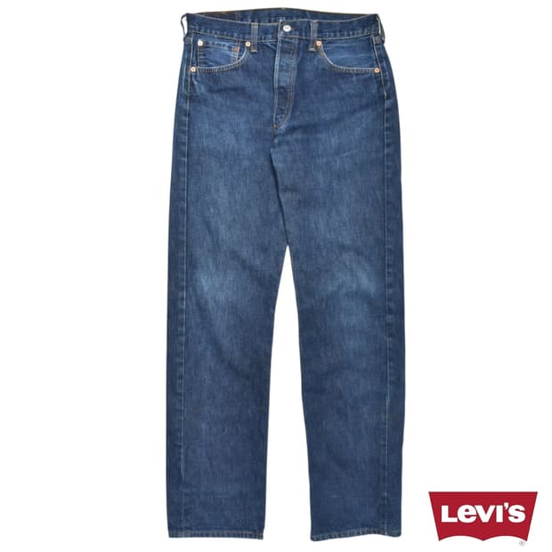 00S 빈티지 리바이스 501 청바지 굿페이드 데님팬츠 N0656