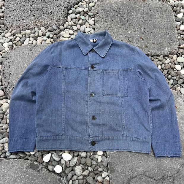 OLD EURO VINTAGE TRUCKER 프렌치워크 트러커자켓