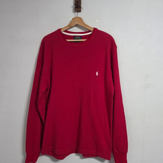 폴로랄프로렌 와플 긴팔 티셔츠 L