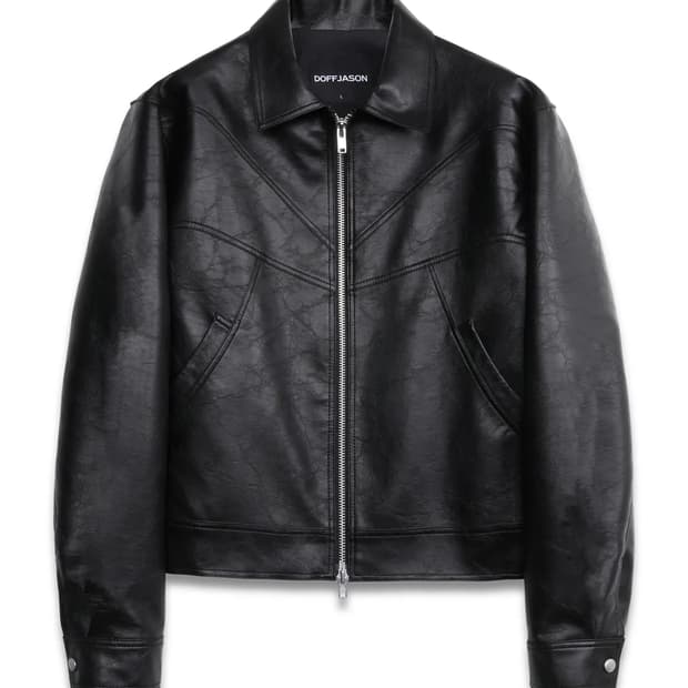 도프제이슨 러기드 앤틱 레더 자켓 