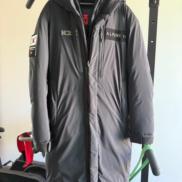 k2 코볼트 베르시나 알파인팀 롱패딩 싸게 팝니다