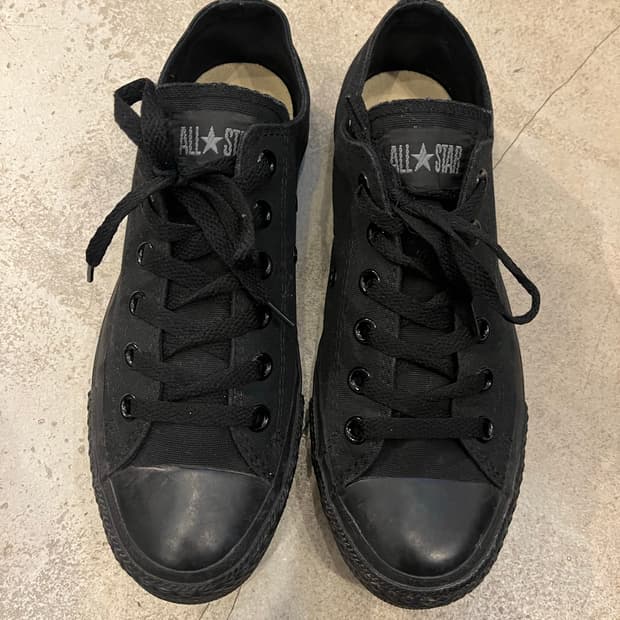 빈티지 컨버스 트리플블랙