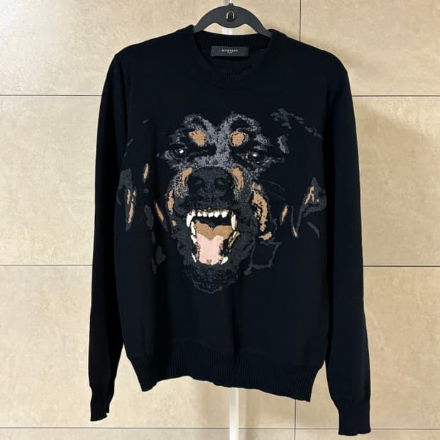 지방시 14FW 로트와일러 니트