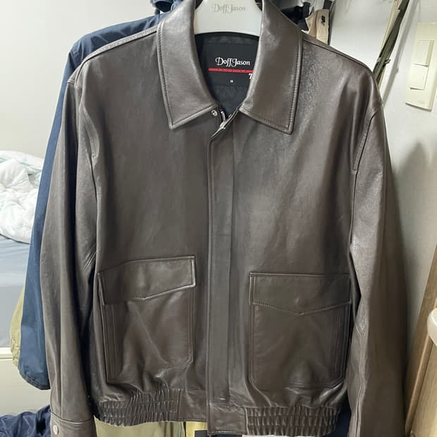 (M) 도프제이슨 프리미엄 베지터블 A-2 자켓 BROWN