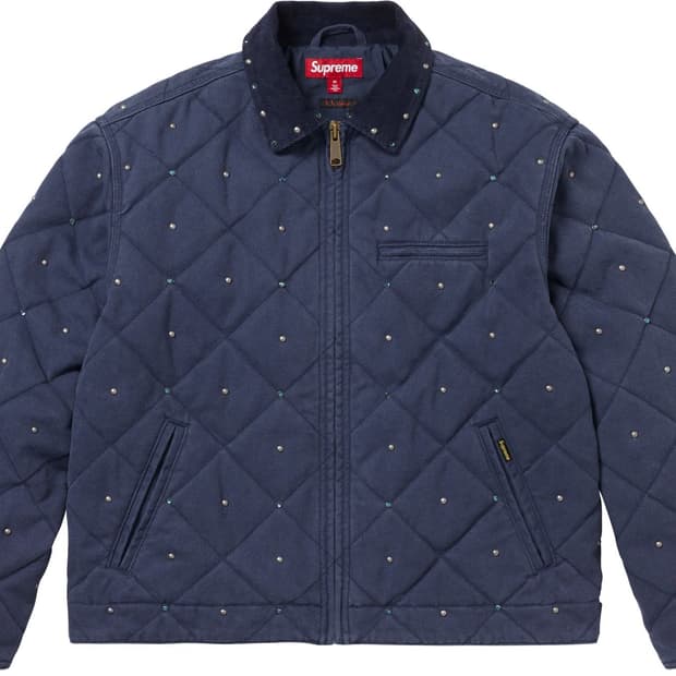 Supreme x B.B. Simon Quilted Work Jacket