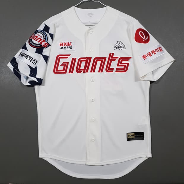 L) 롯데자이언츠 홈 유니폼 프로페셔널 프페 직자수 반팔 져지 유강남