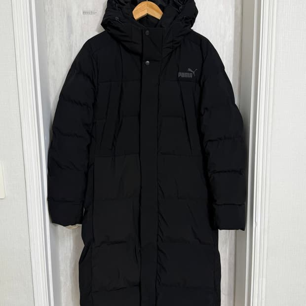 남성 M / 푸마 블랙 롱패딩
