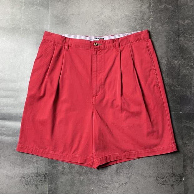 TOMMY HILFIGER 00s 토미힐피거 핀턱 하프팬츠 A01231