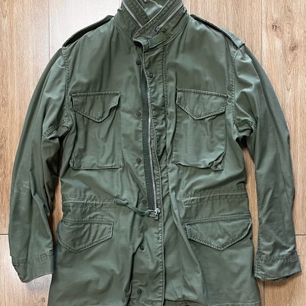 최저가 택포) 60s 미군 og M65 필드자켓 2세대 은지퍼