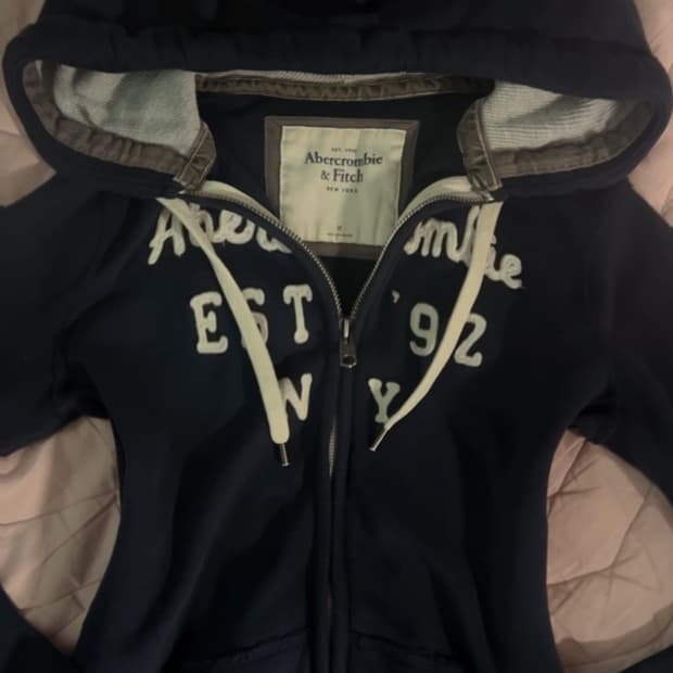 아베크롬비 딱붙핏 후드집업