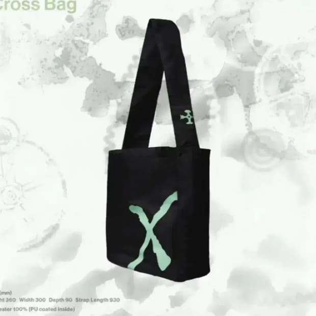 실리카겔 신서사이즈 크로스백 가방