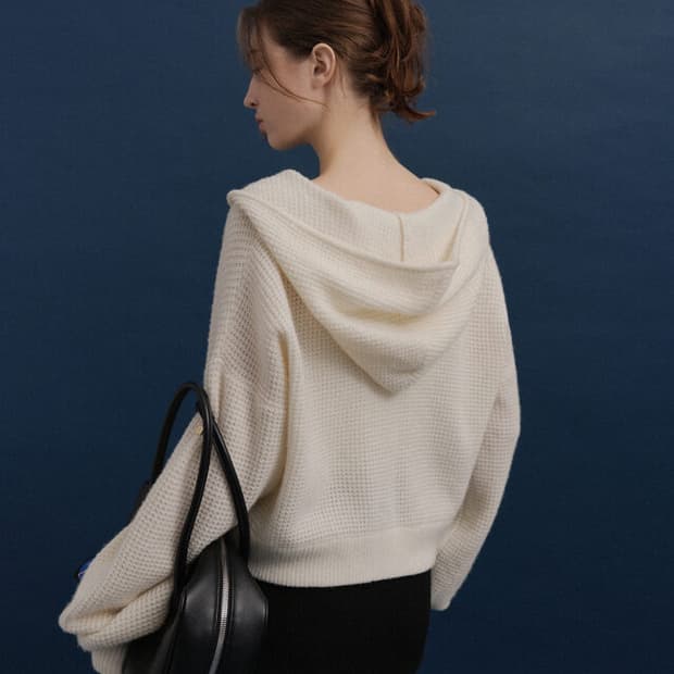 Roa Wool Hoodie Zip Up