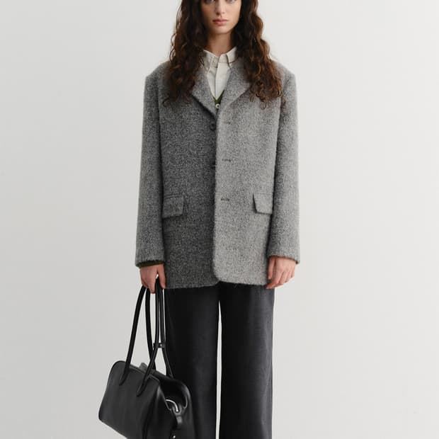 25FW 던스트3 BUTTON BOUCLE WOOL JACKET 자켓