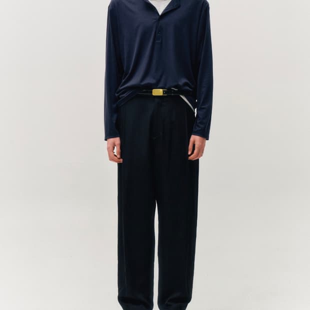 노이어 레이어드 헨리넥 롱 슬리브 티셔츠 50 size