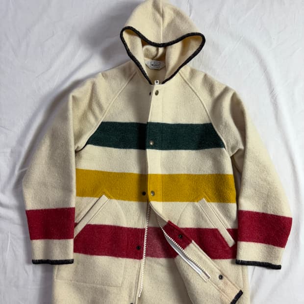 70-80s Woolrich 울리치 울 코트 L