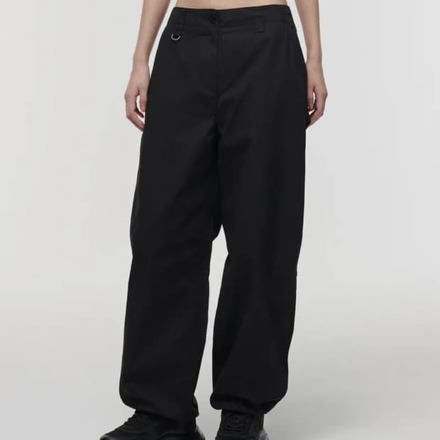 무신사 스탠다드 우먼즈 와이드 카펜터 팬츠 블랙 24