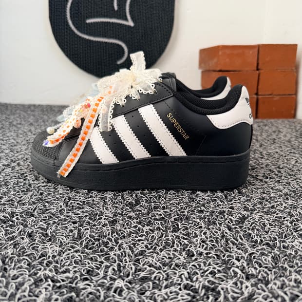 아디다스 슈퍼스타 키즈 블랙 230