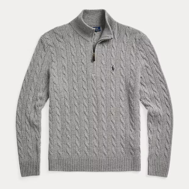 폴로 남성용 반집업 새 상품