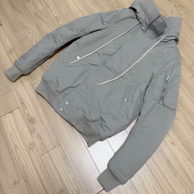 S급/백화점정품] 릭오웬스 다크쉐도우 17FW 후드 봄버)