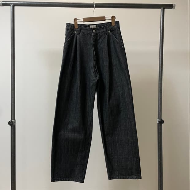 (28) youth 유스 롱버전 와이드 데님팬츠