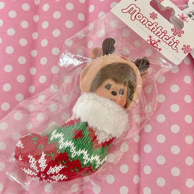 [정품/세트할인] 루돌프 몬치치 크리스마스 오너먼트 키링 / 양말인형