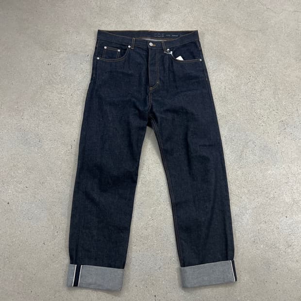 코스 셀비지 데님 팬츠