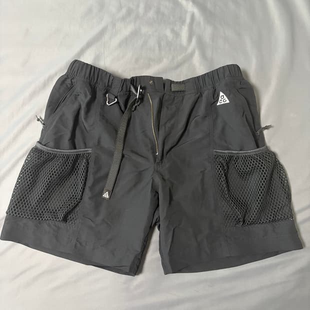나이키 ACG 스노우그래스 카고 쇼츠 블랙 XL