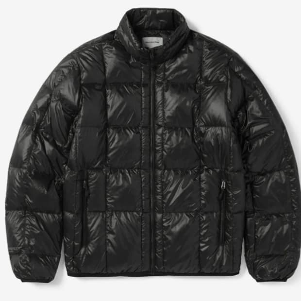 [L] 디스이즈네버댓 퍼텍스 라이트 다운 자켓 블랙