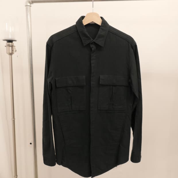 헬무트랭 플란넬 포켓 셔츠