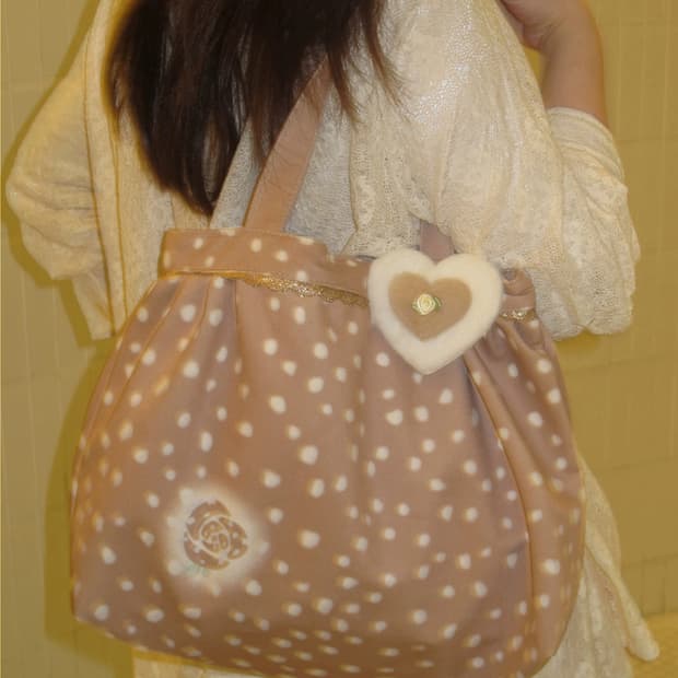 묘랑 litter deer snow bag