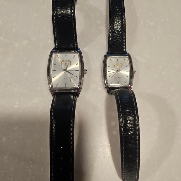 이명박 전 대통령 남여 세트 시계 새상품