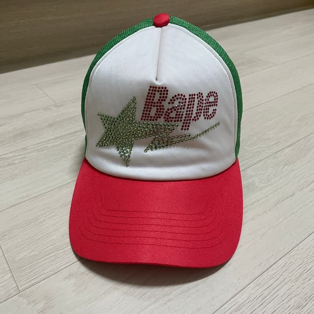 올드 베이프 스와로브스키 메쉬캡