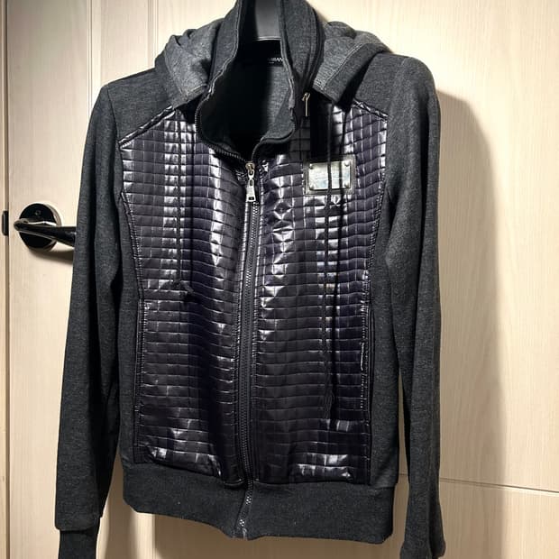 Dolce&Gabbana Hoodie Nylon Jacket Black