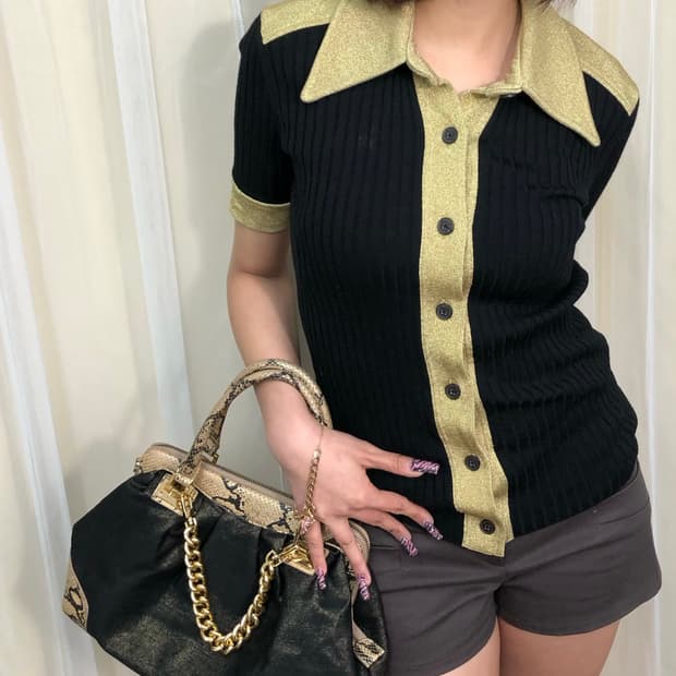 6 ZENDAYA TOMMY 젠다야X타미힐피거 카라티셔츠