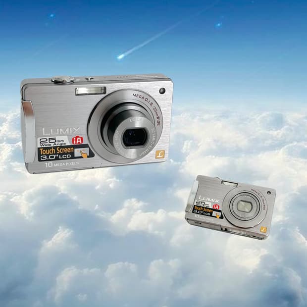벽돌디자인!) 파나소닉 루믹스 fx500 Lumix 빈티지 디카