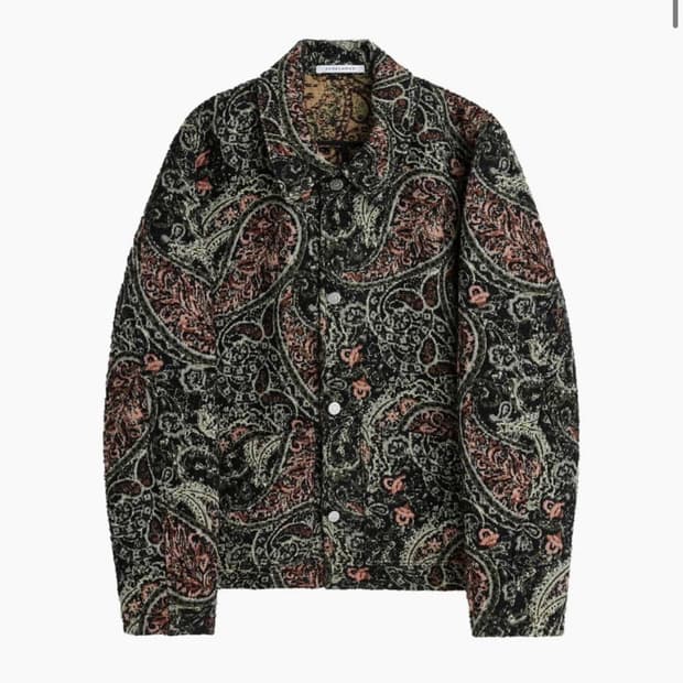 선플라워 페이즐리 자켓