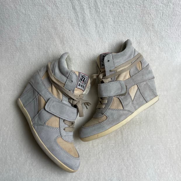 [37] 아쉬 하이탑 웨지 스니커즈 || 240