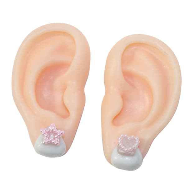 Pink Onigiri Earring 