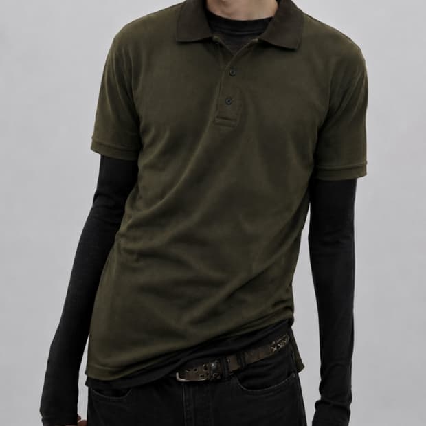 Givenchy 밀리터리 폴로 티