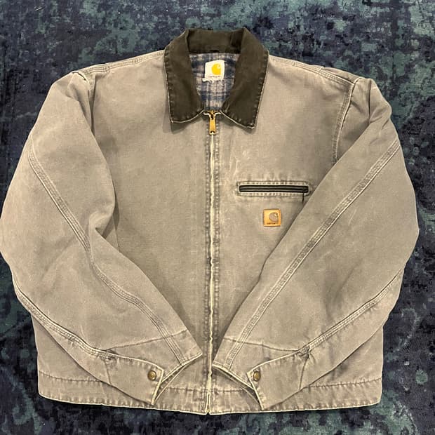 빈티지 칼하트 디트로이트 자켓 j97 MTL XL