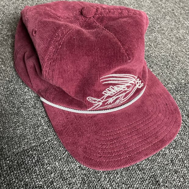 파타고니아 코듀로이 볼캡 트러커캡 버건디