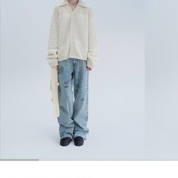 다이애그널 DIAGONOL  STITCHED denim(M)