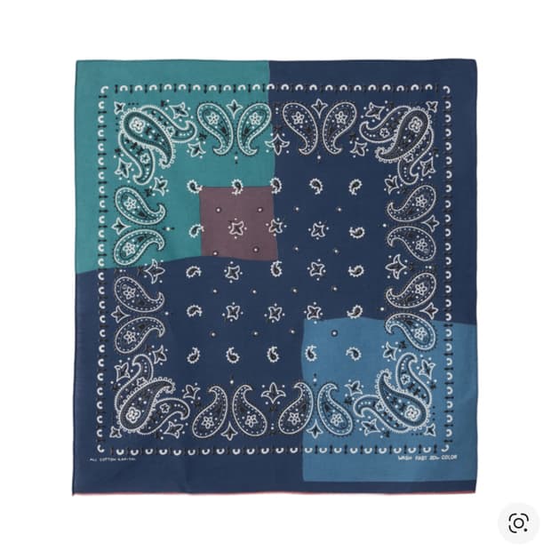 [새] 캐피탈 셀비지 페이즐리 반다나