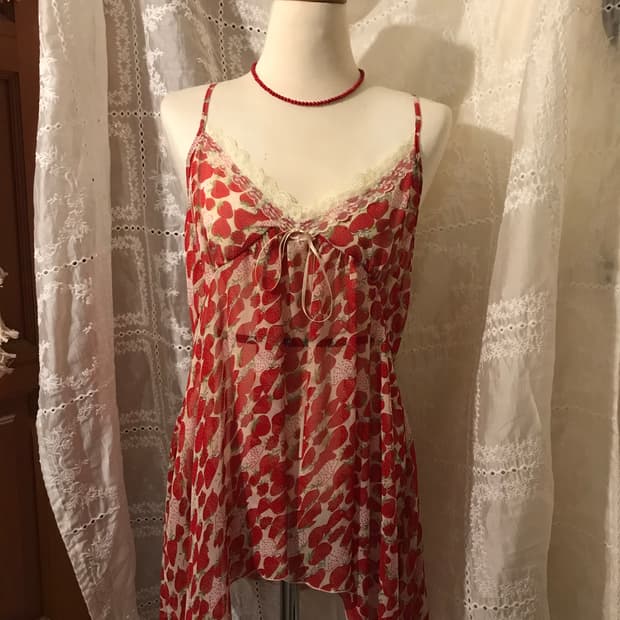 빈티지 딸기 슬립 🍓